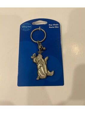 Brand New Disney Eeyore Silver Keychain